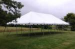 20' x 40' pole tent - 1 piece top